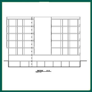 Architectural plan 10*34 south - Image 2