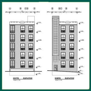 Architectural plan 9*21 south - Image 2