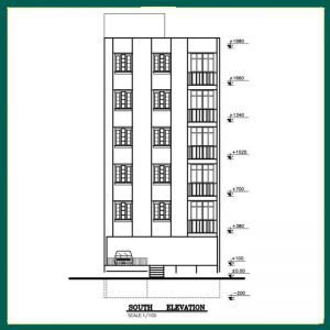 Architectural plan 10*19 south - Image 4
