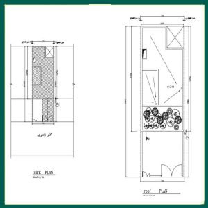 Architectural plan 14.5 x 7 north - Image 2