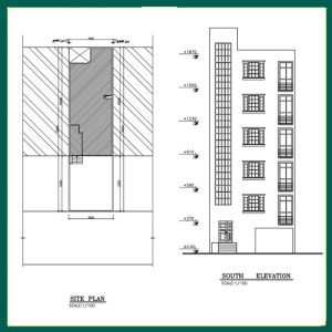 Architectural plan 9*20 north - Image 3