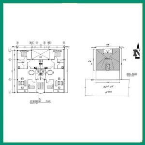 North 14x16 architectural map - Image 2