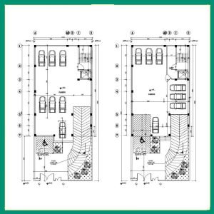 Architectural map 12*19 North - Image 2