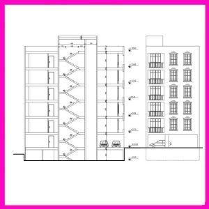 Architectural plan 10*19 North - Image 2
