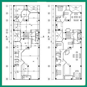 Architectural map 31*10 north