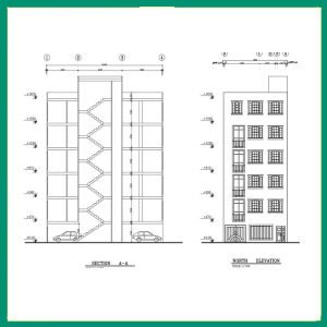 Architectural plan 9*17 south - Image 2