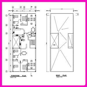 Architectural map 24*10 south - Image 3