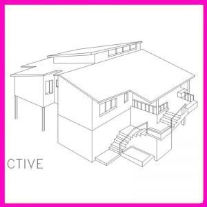 Map of a 120-meter villa with parking - Image 2