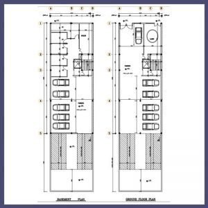Architectural plan 26*10 south - Image 4