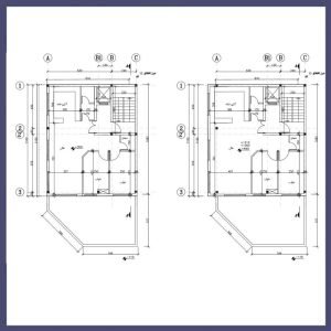Architectural plan 11*8 north-west - Image 4