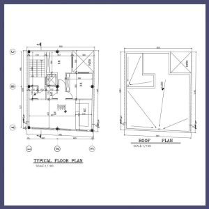 Architectural map 11x10 north - Image 4