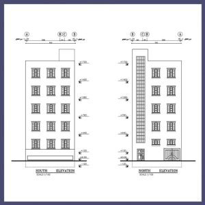 Architectural plan 9*14 south - Image 4