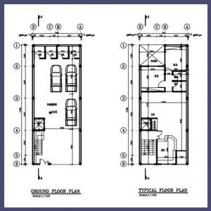 Architectural plan 17*7 north - Image 4