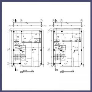 Architectural plan 11*14 south