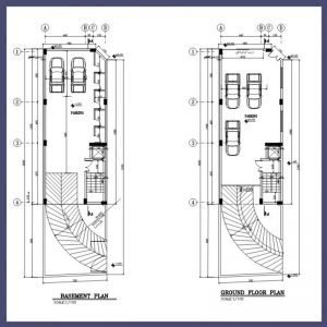 Architectural plan 17*7 south-west-2 corner - Image 5
