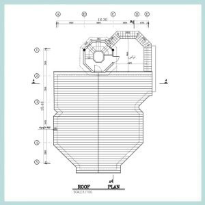 Map of a 500-meter villa, 2 floors + basement - Image 10