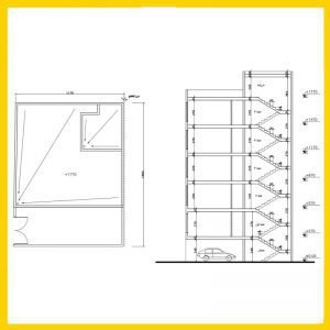 Architectural plan 11*12 north-west - Image 4