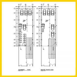 Architectural plan 25*8 north - Image 4