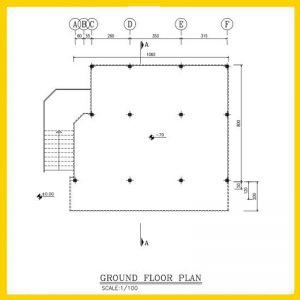 Map of a 160-meter duplex villa with parking - Image 5