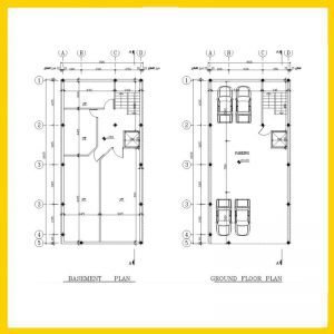 Architectural plan 16*8 north - Image 2