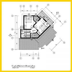 Map of a 165-meter duplex villa with parking - Image 6