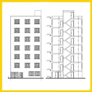 Architectural plan 12x12 south - Image 4