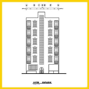 Architectural plan 16x12 north - Image 5