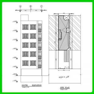 Architectural plan 25*8 north - Image 3