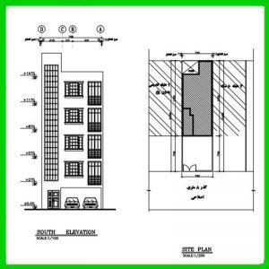 Architectural plan 17*7 north - Image 2