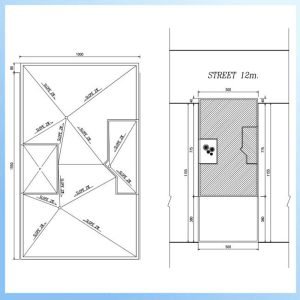 Architectural plan 16x10 south - Image 5