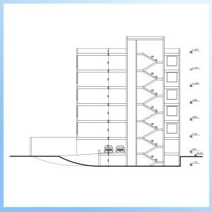 Architectural plan 10*19 North - Image 3