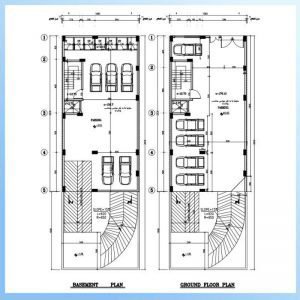 Architectural plan 20*10 south - Image 3