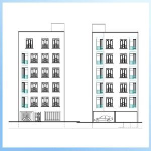Architectural plan 18 x 10 south - Image 4