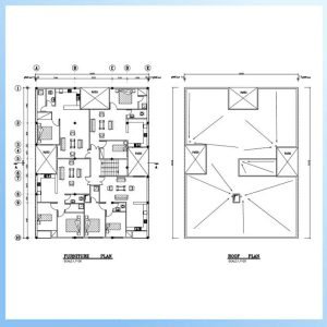 Architectural plan 21*16 north - Image 4