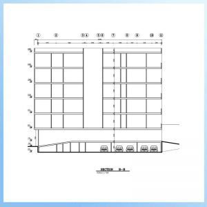 Architectural plan 26*10 south - Image 2