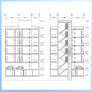 Architectural plan 7*16 south - Image 2