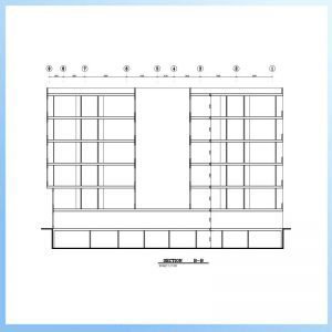 Architectural plan 32*10 South - Image 2