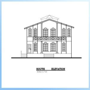 Map of a 500-meter villa, 2 floors + basement - Image 7