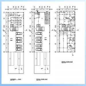 Architectural map 25*10 south