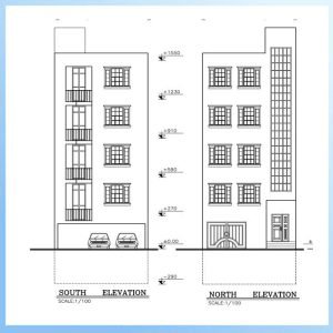 Architectural plan 17*7 south - Image 4