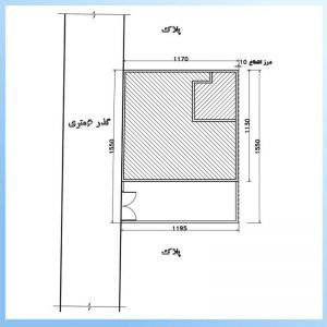 Architectural plan 11*12 north-west - Image 2
