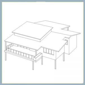 Map of a 110-meter villa without parking - Image 4