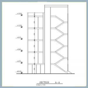 Architectural plan 12*7 north - Image 3
