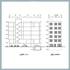 Architectural map 24*10 south - Image 2