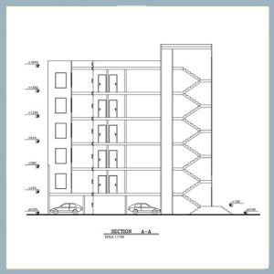 Architectural map 8*22 North - Image 2