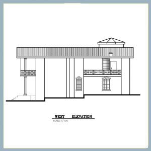 Map of a 500-meter villa, 2 floors + basement - Image 6