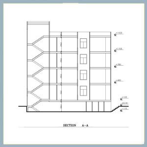Architectural plan 17*7 south - Image 3