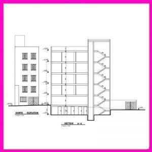 Architectural plan 17*7 south-west-2 corner - Image 3