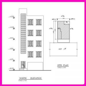 Architectural plan 12*7 north - Image 2