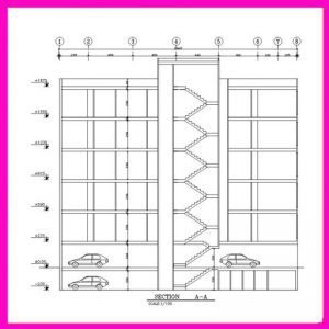 Architectural plan 25*8 north - Image 2